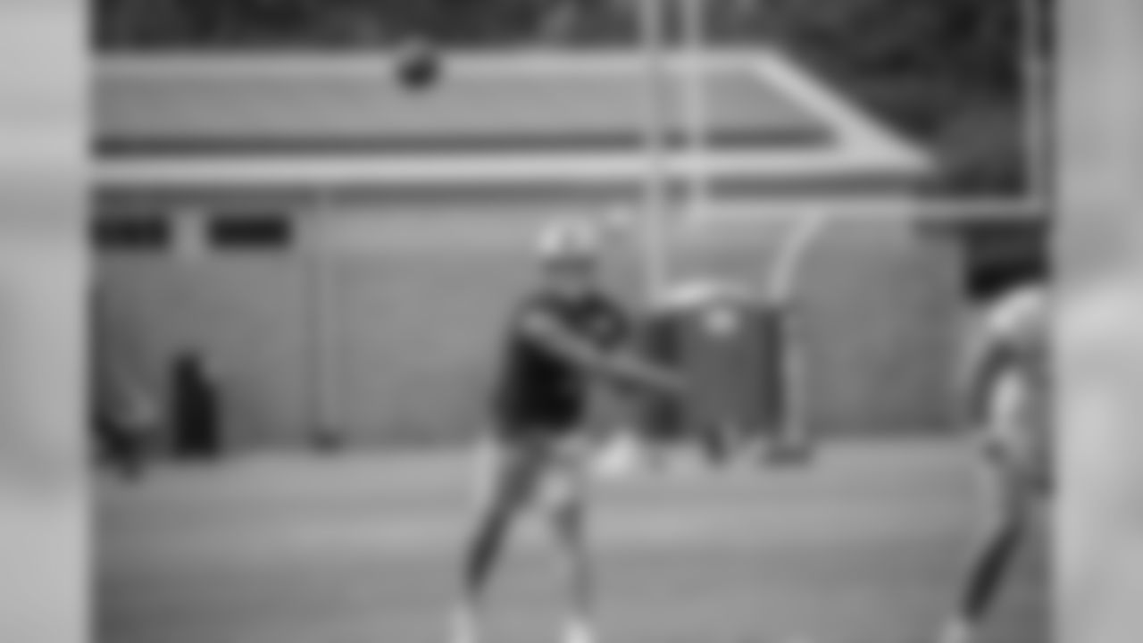 Detroit Lions quarterback Matthew Stafford (9) during Day 15 of 2019 Detroit Lions Training Camp presented by Rocket Mortgage on Tuesday, Aug. 13, 2019 in Allen Park, Mich. (Detroit Lions via AP)