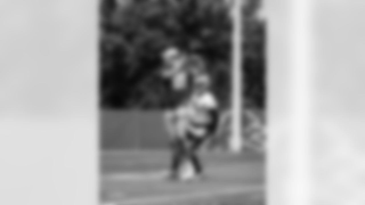 Detroit Lions tight end Brock Wright (89) during minicamp at the Lions Training Facility in Allen Park, MI on June 8, 2023. (Jeff Nguyen/Detroit Lions)