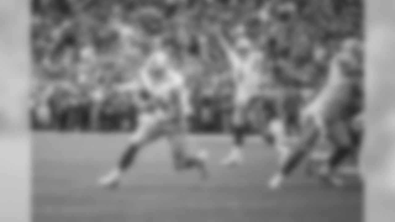 Detroit Lions running back Zach Zenner (34) during a NFL football game against the Green Bay Packers on Sunday, Dec. 30, 2018 in Green Bay, Wisc.