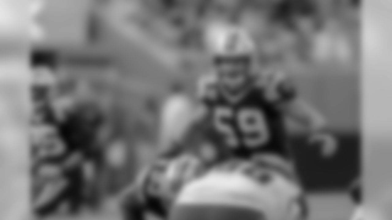 MLB Luke Kuechly
Backed up by David Mayo