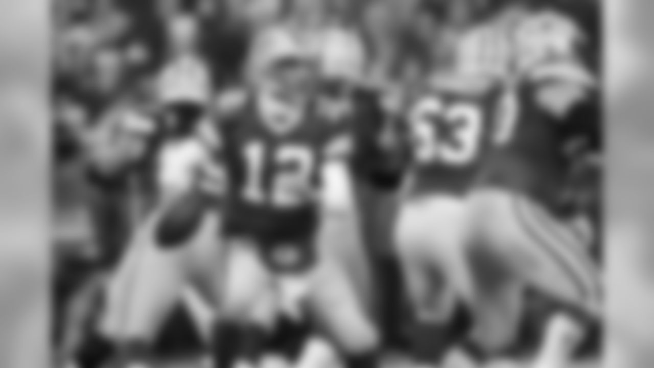 Rodgers joins Bart Starr (1960-62, 1966) and Cecil Isbell (1938-39, 1941-42) for the second-most selections by a Green Bay quarterback, trailing Brett Favre's nine (1992-93, 1995-97, 2001-03, 2007).