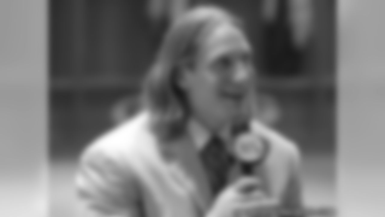 A.J. Hawk Visits Lambeau Field