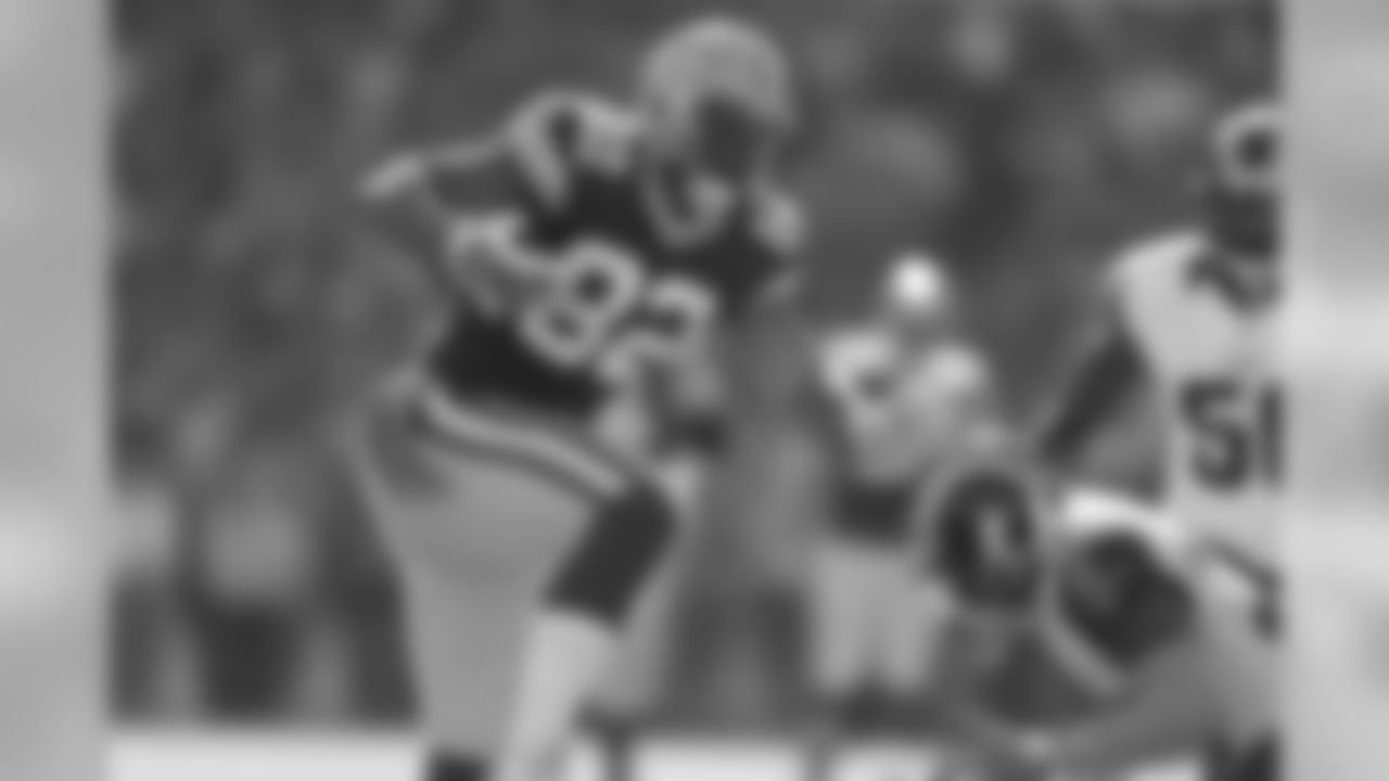 He also became the first rookie TE to appear in all 16 games since Bubba Franks in 2000.