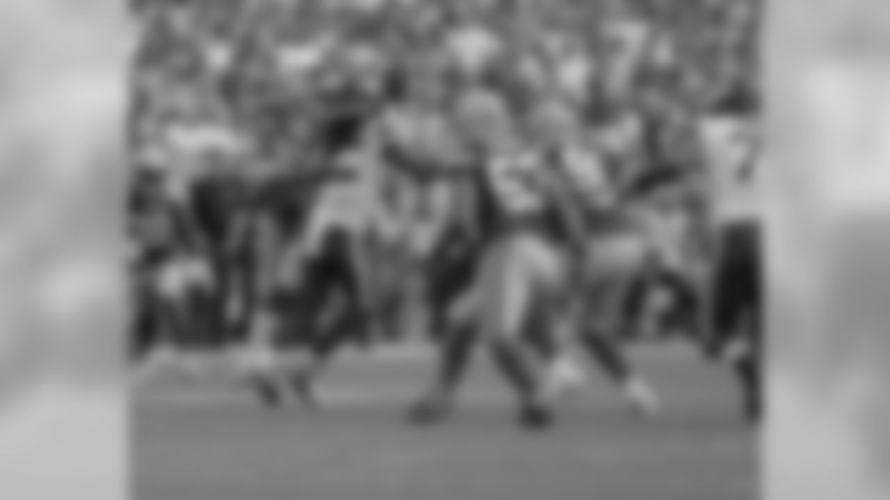 Green Bay Packers against the Minnesota Vikings during Sunday's game at Lambeau Field.