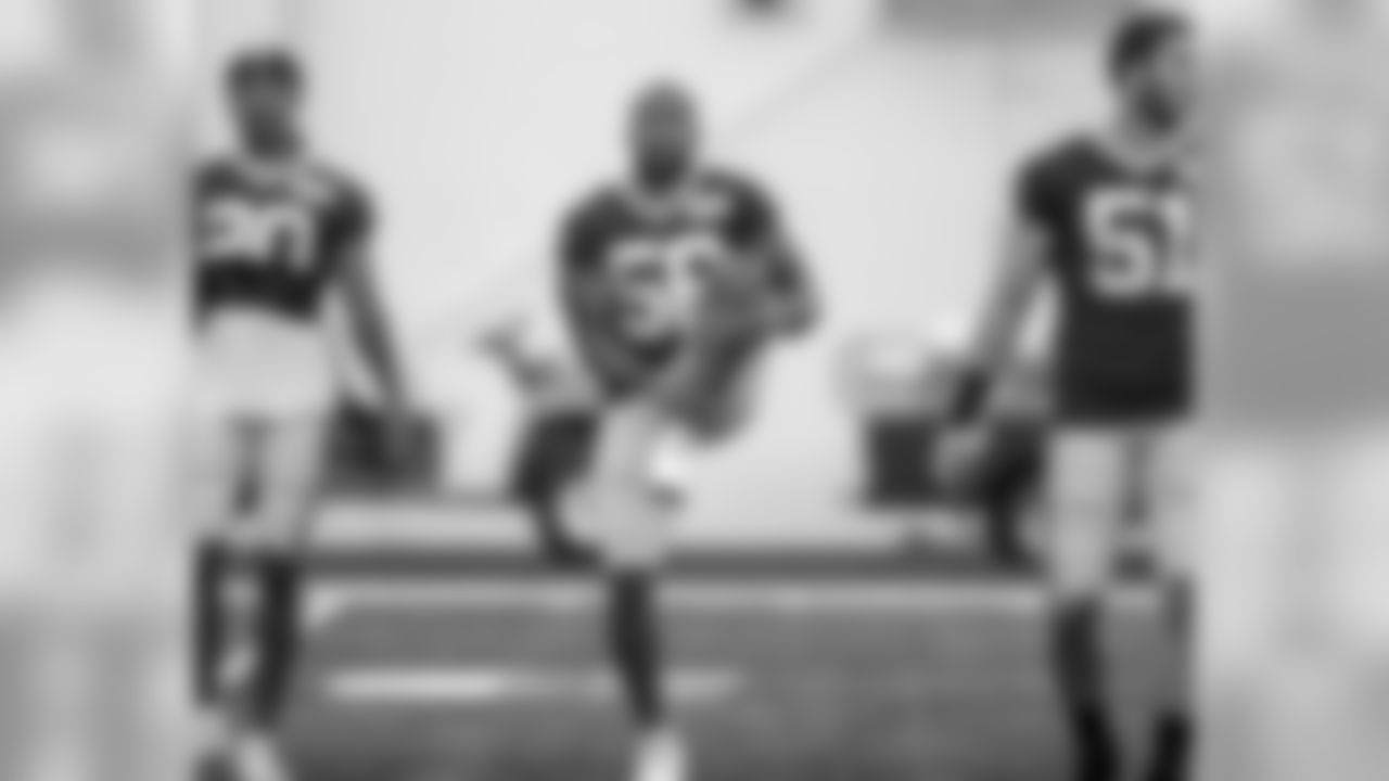 Green Bay Packers during practice inside the Don Hutson Center in Green Bay on Monday, September 3, 2018.