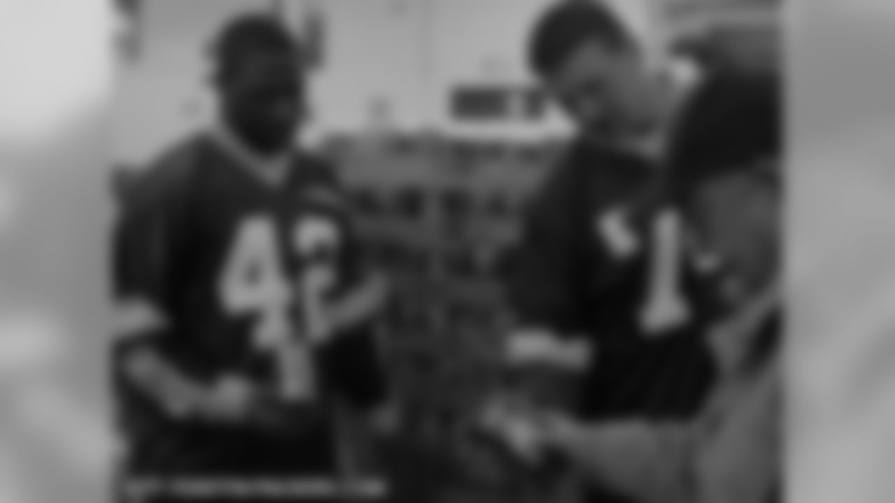 Chaz Williams and Aaron Kampman