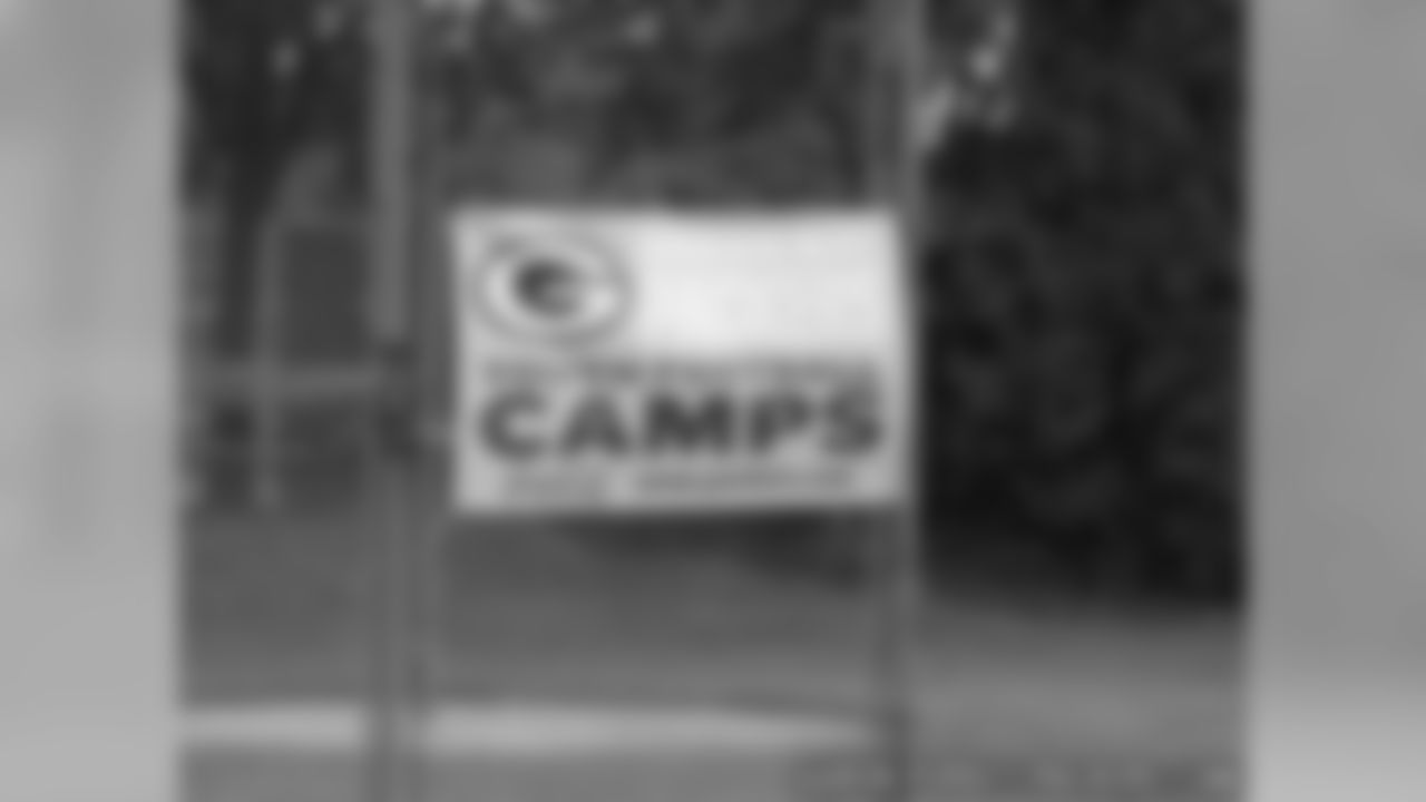 Packers Youth Football Camp at Heyer Elementry School