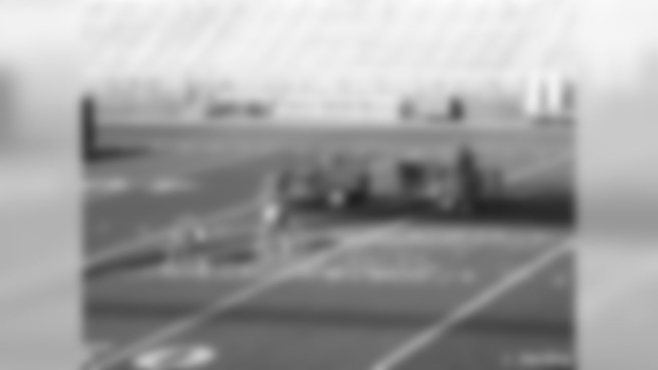 'Rebirth of a Legend' Logo Painted On Lambeau Field