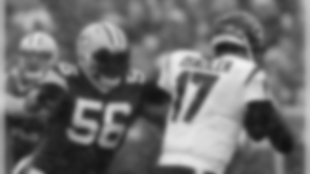 Ranks No. 1 in the league among active players with 13 blocked kicks (12 field goals, one extra point). Recorded 11 interceptions from 2002-15, tied for No. 6 among active NFL linebackers and defensive linemen over that span.