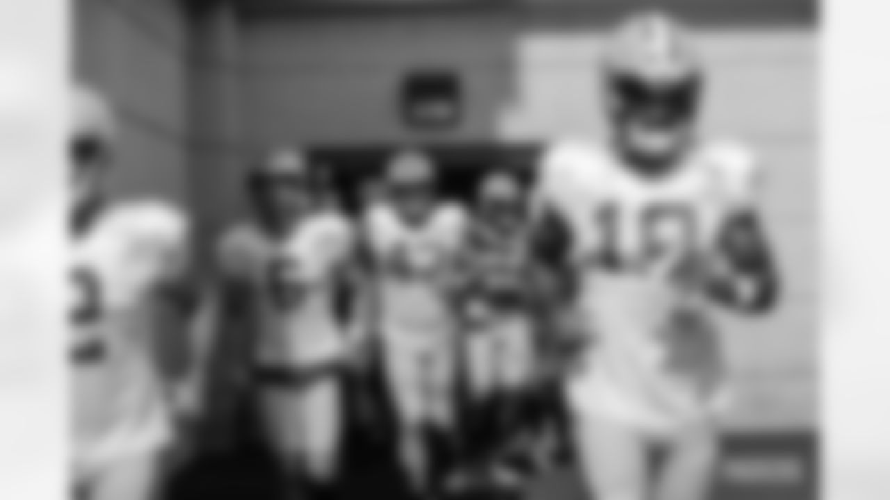 Team runs out of the Don Hutson Center