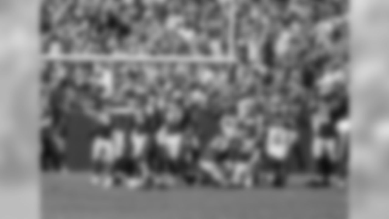 Green Bay Packers against the Minnesota Vikings during Sunday's game at Lambeau Field.