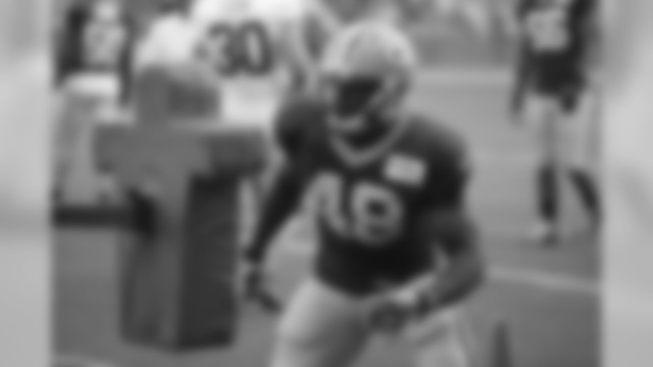 Thomas is listed at 6-foot-1, 227 pounds.