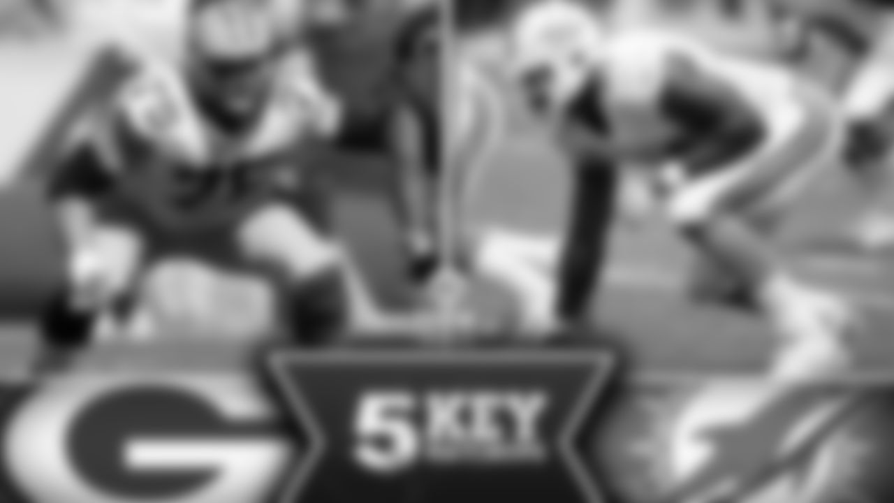 Wake is the Dolphins defense's playmaker. He's the guy who causes disruption. Bulaga might be playing the best football of his career. This is also a good one to watch.