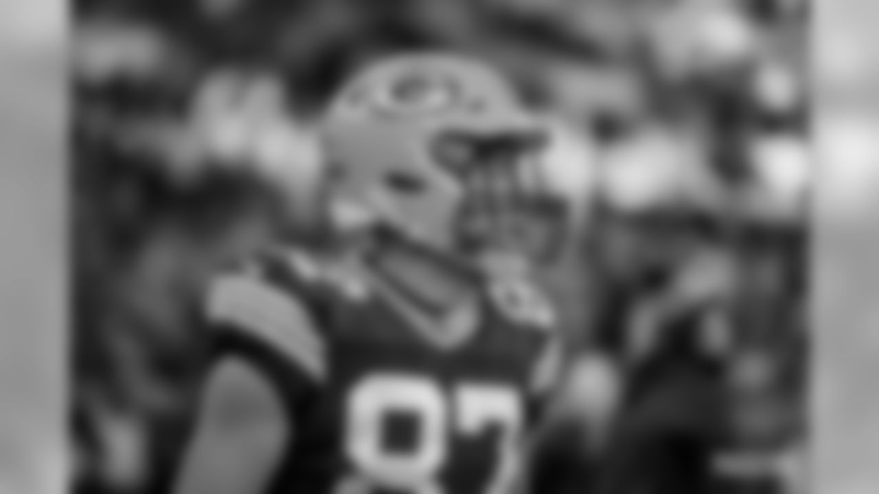 Packers TE Jace Sternberger during the 2019 season.