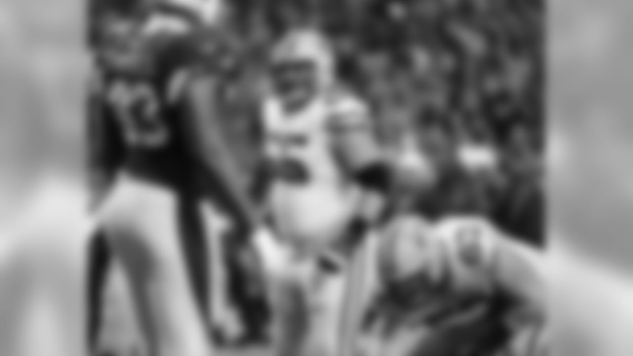 Appeared in all 16 games in 2014, seeing limited action on offense at both guard spots and as an extra lineman, and on special teams. Also played in both playoff contests.