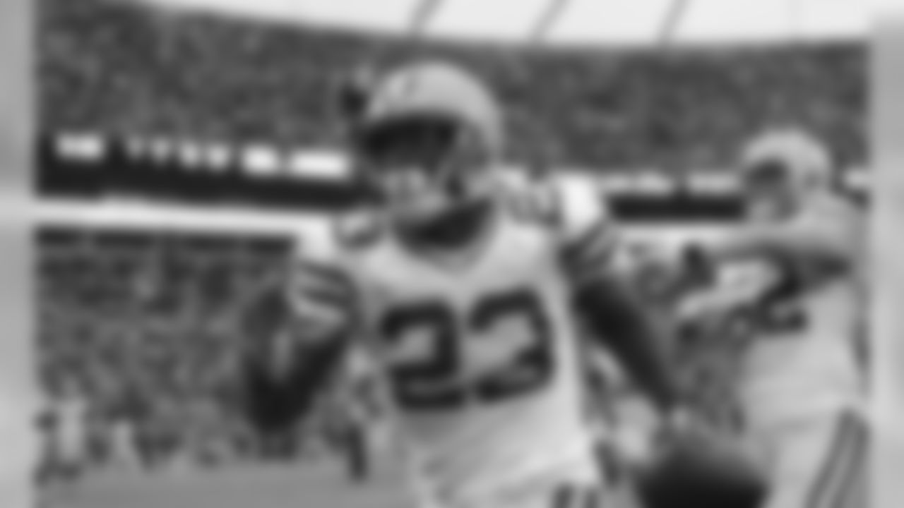 Randall was tied for No. 2 among NFL rookies in interceptions.