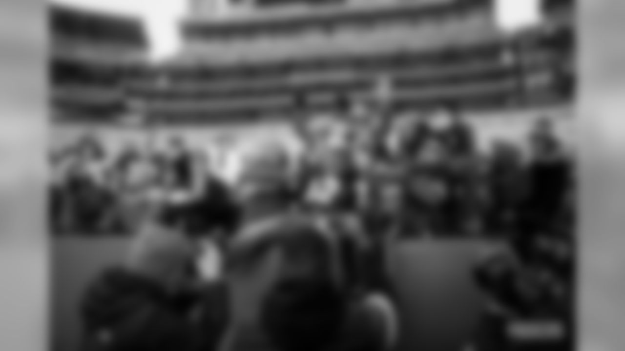 29 Packers fans attempt a Lambeau Leap at Lambeau Field on Saturday, Feb.29.