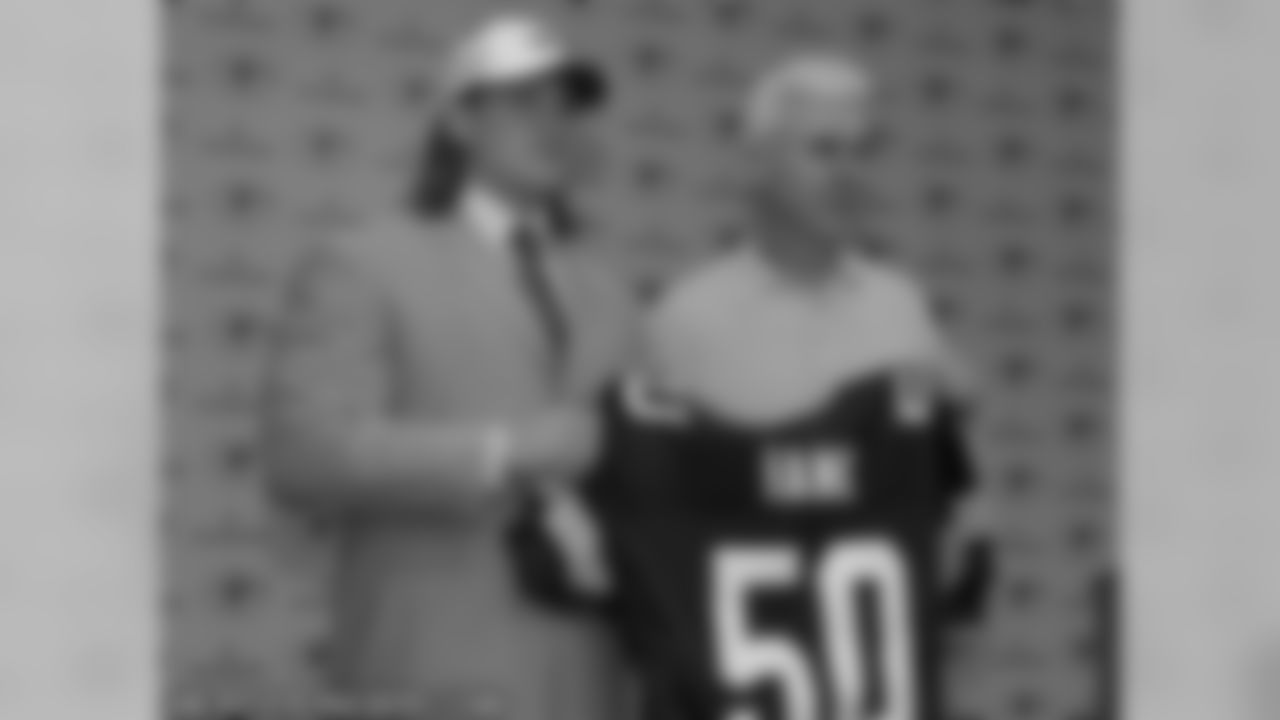 A.J. Hawk Visits Lambeau Field