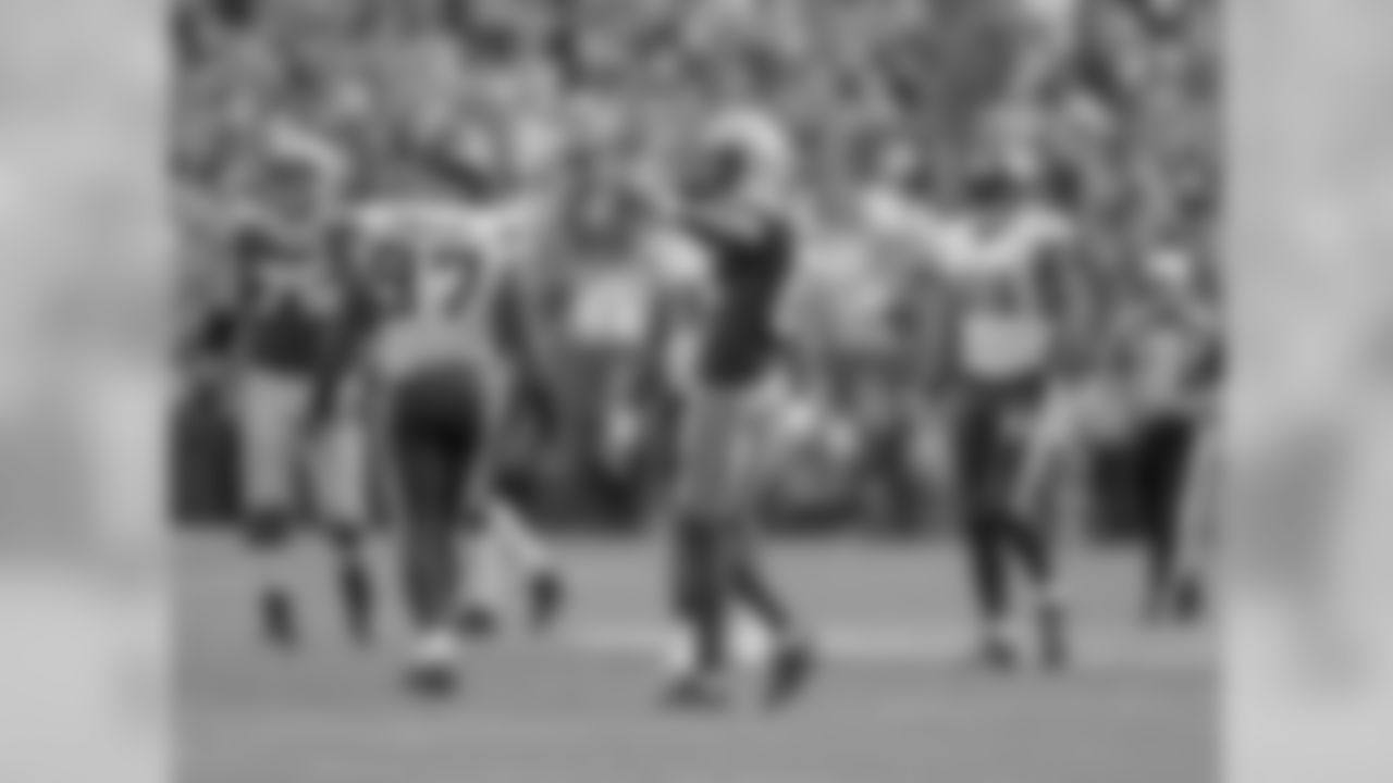 Green Bay Packers against the Minnesota Vikings during Sunday's game at Lambeau Field.