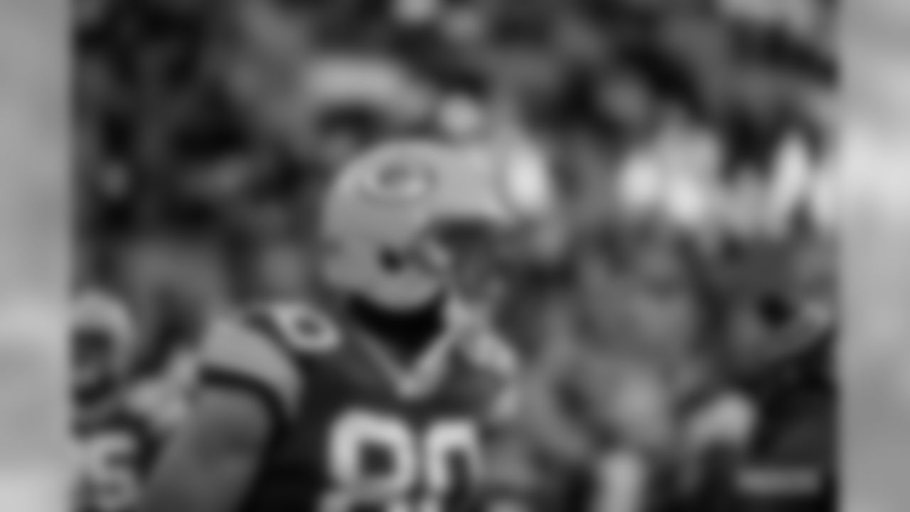 Packers TE Jimmy Graham during the 2019 season.