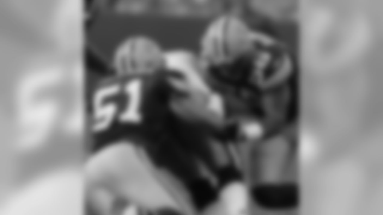 Brady Poppinga and Nick Barnett