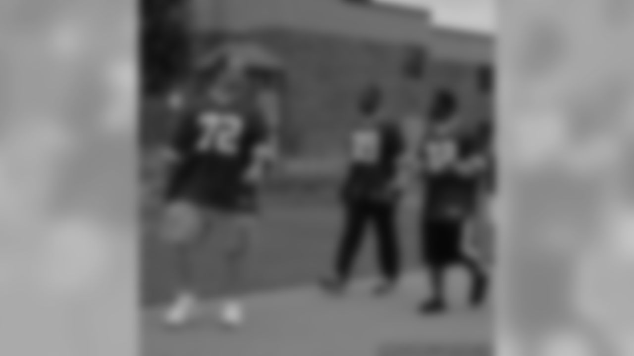 Jason Spitz, James Jones and Brandon Jackson