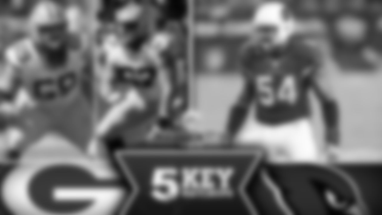 David Bakhtiari or Don Barclay vs. Dwight Freeney – If Bakhtiari plays left tackle, it'll be on a bum ankle, or Barclay will fill in. Either way, the veteran Freeney's spin move can make the one or two plays per game that change things. He has just four sacks, but his strip-sack at the end of Arizona's victory over Minnesota sealed the deal.