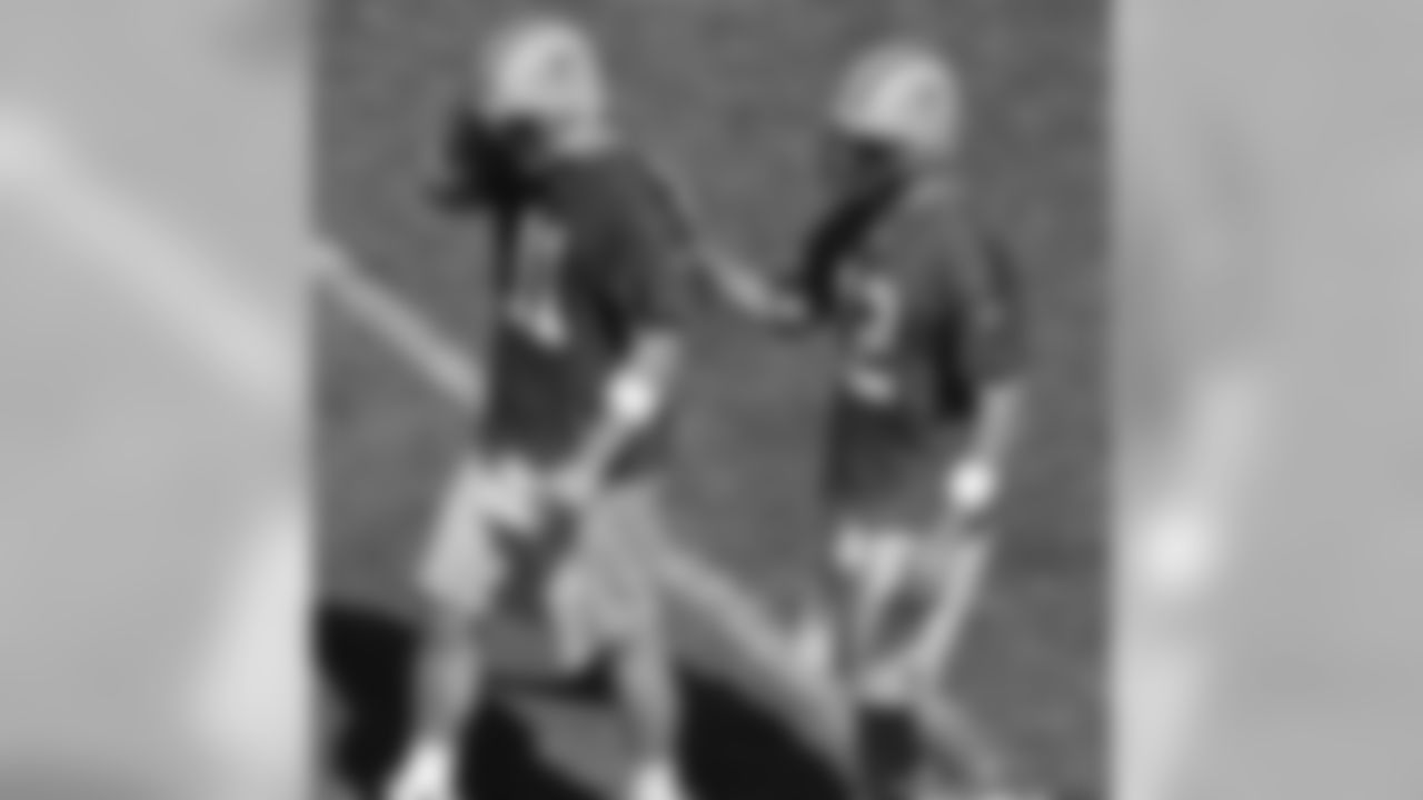 Brian Brohm and Aaron Rodgers