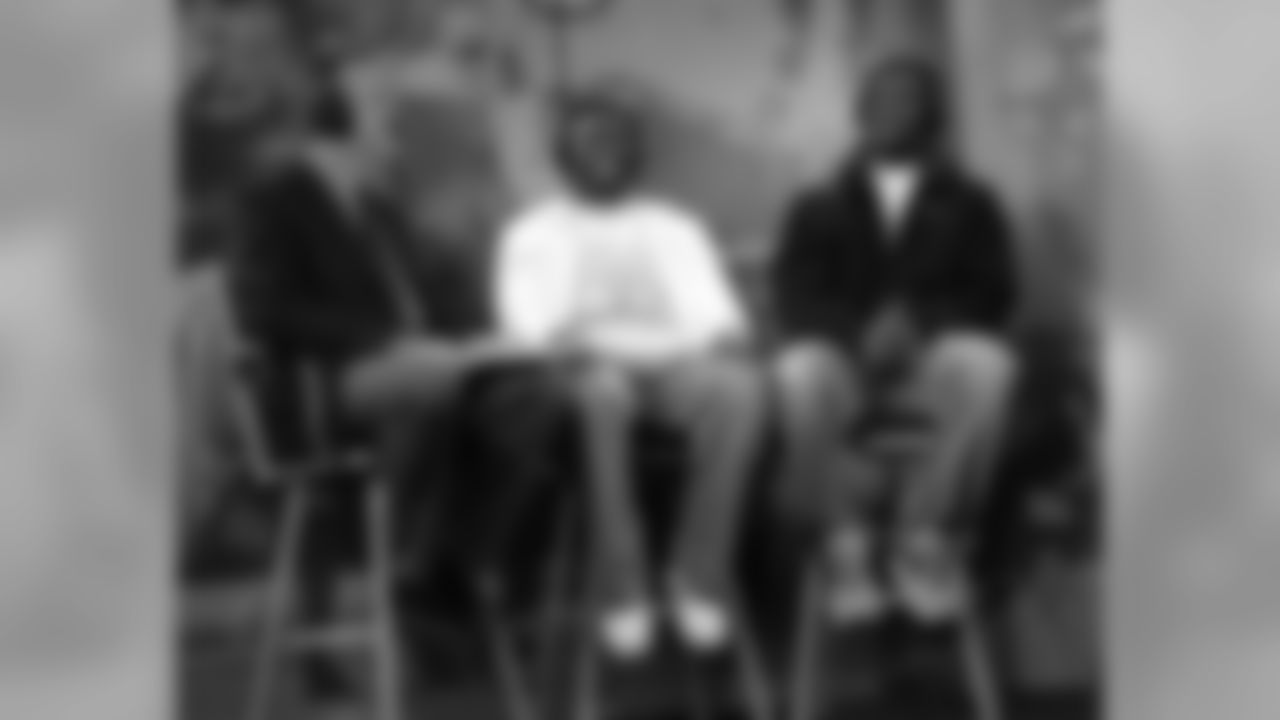 Larry McCarren, Nick Collins and James Jones