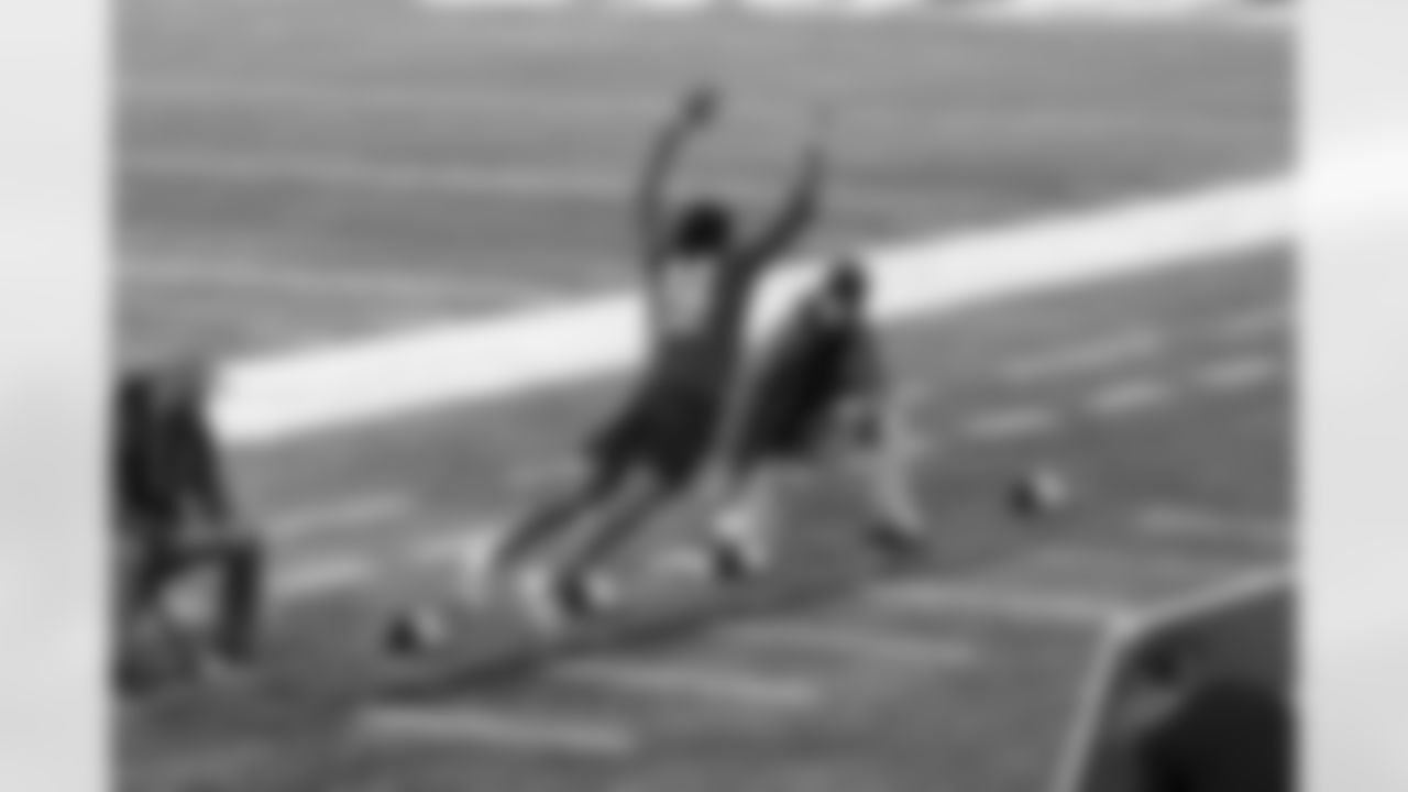 Mississippi St. defensive back Emmanuel Forbes participates in the broad jump during the 2023 Scouting Combine on Friday, March 3, 2023 in Indianapolis, Indiana.