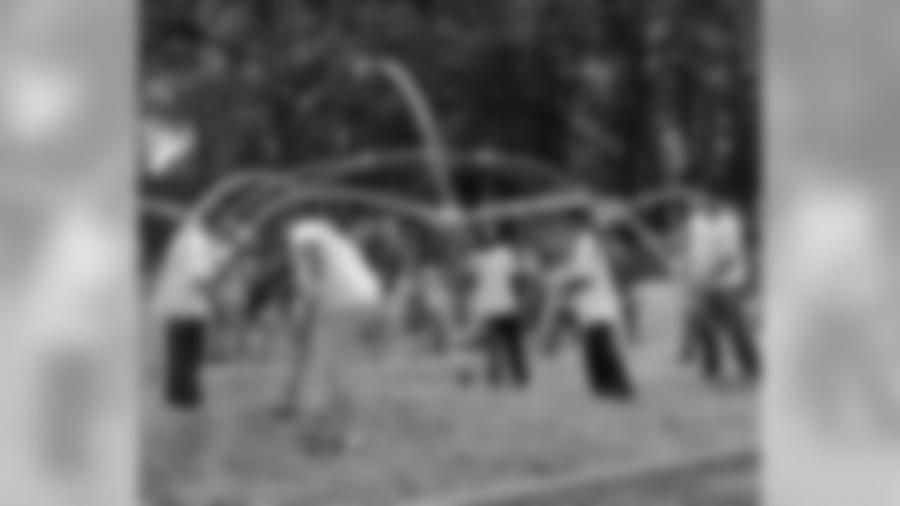 Players And Students Finish New Playground At Beaumont School Park