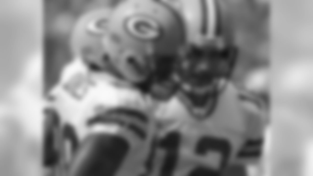 James Jones and Aaron Rodgers