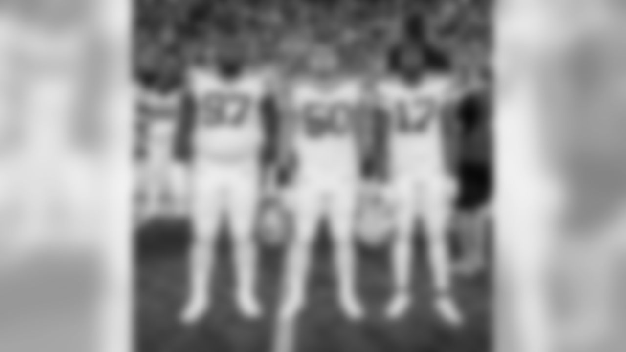 Week 4 vs. Bears (Clark, Martinez, Adams)