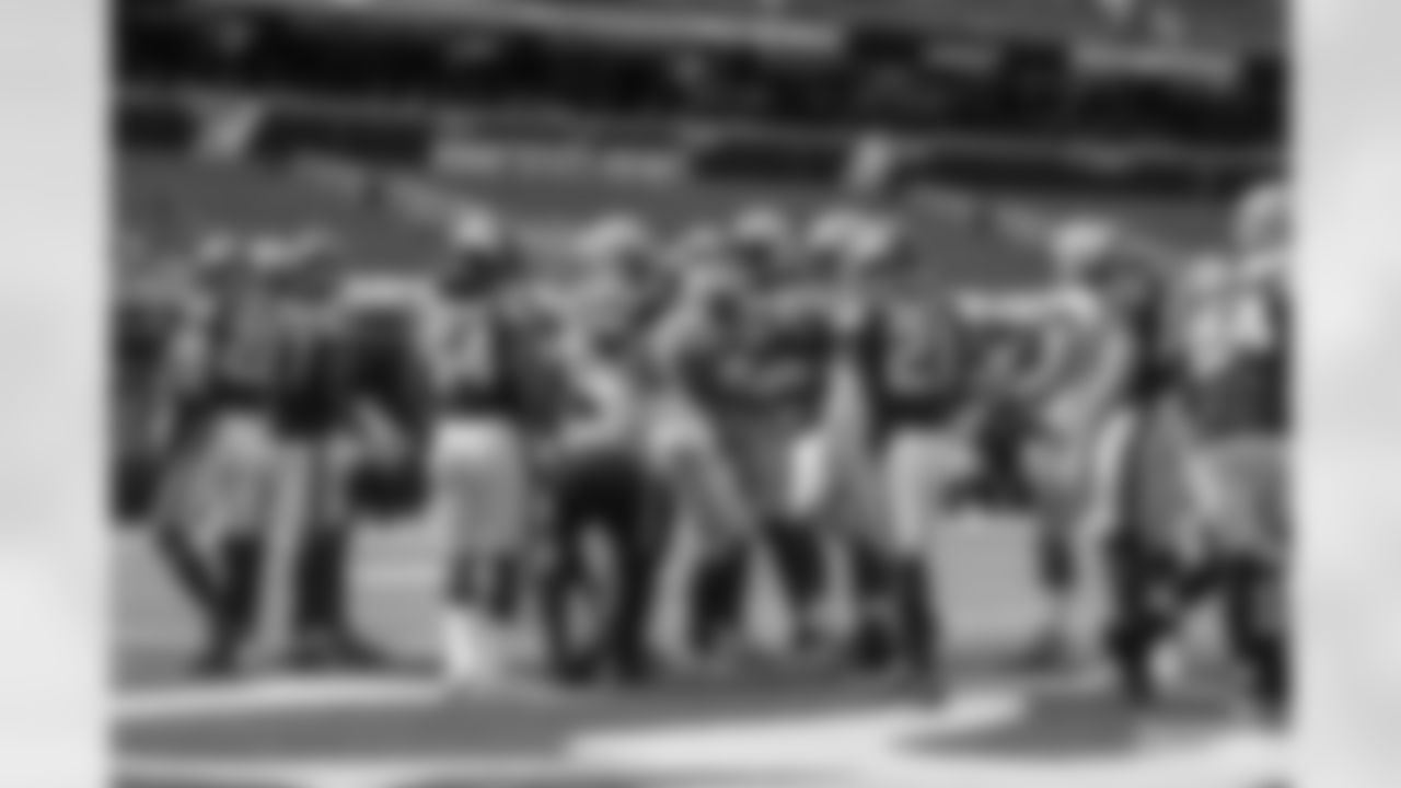 Celebrations after RB Aaron Jones touchdown