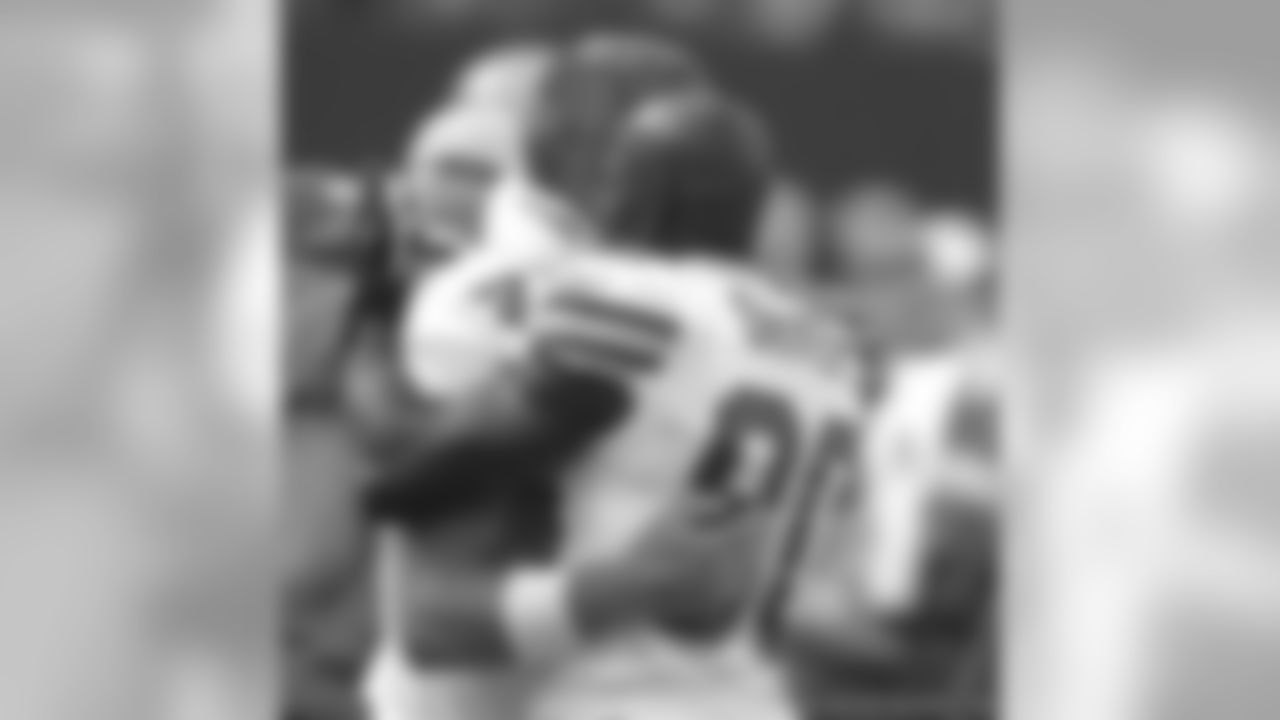 Brett Favre and Donald Driver