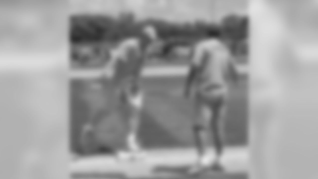 Jordy Nelson and Tom Clements