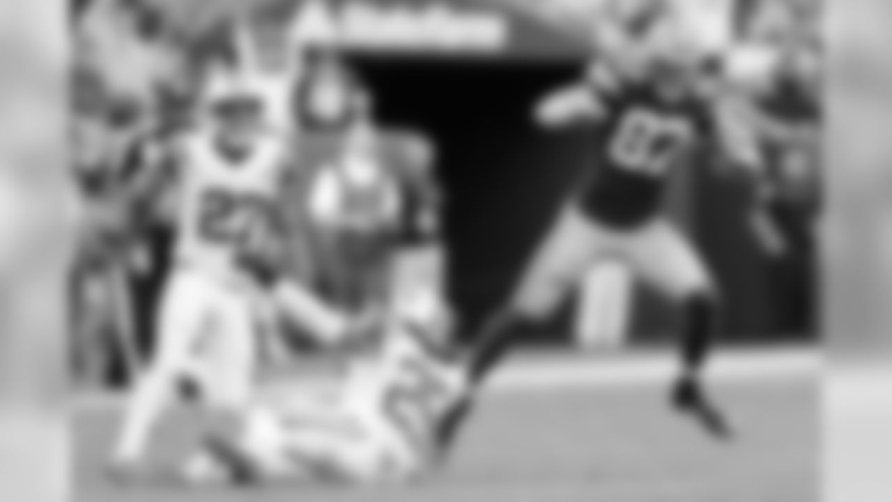 WR Jordy Nelson caught an 80-yard TD pass in the third quarter, the fourth TD catch of 80-plus yards in his career. That tied the franchise record held by WR Greg Jennings and it also tied him with Jennings for the most 80-yard TD catches by an active NFL player. Nelson finished the 2014 regular season No. 1 in the NFL with five touchdown receptions of 50-plus yards.