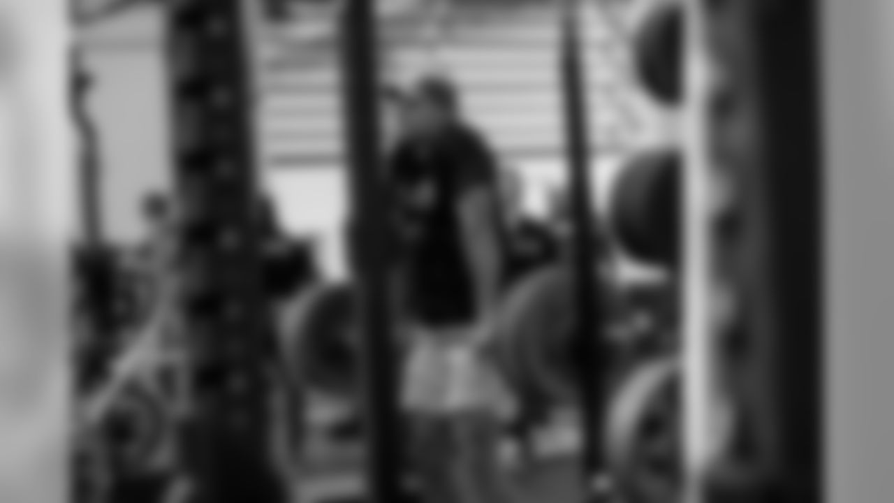Green Bay Packers take part in the off-season program on Monday, April 8, 2019