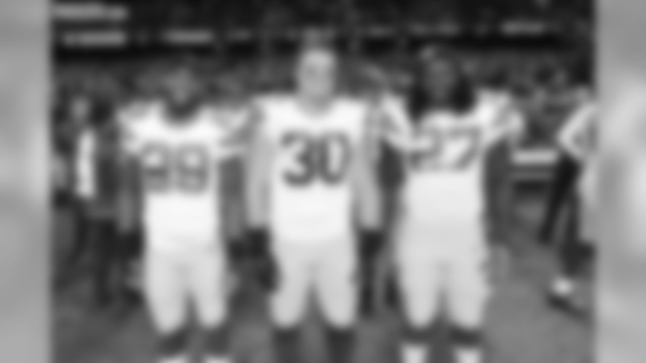 29 Casey Hayward, #30 John Kuhn, #27 Eddie Lacy