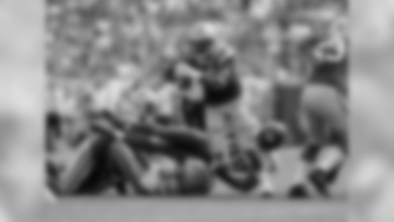 Green Bay Packers against the Minnesota Vikings during Sunday's game at Lambeau Field.