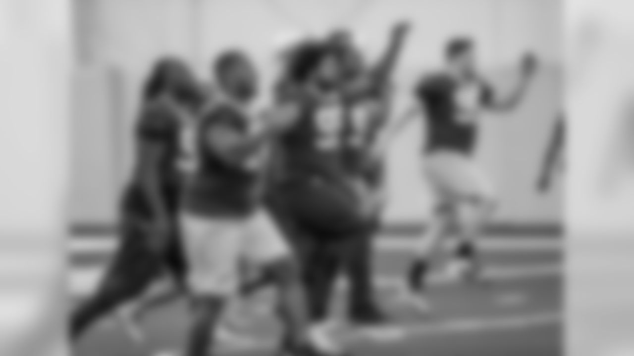 Green Bay Packers take part in the off-season program on Monday, April 8, 2019