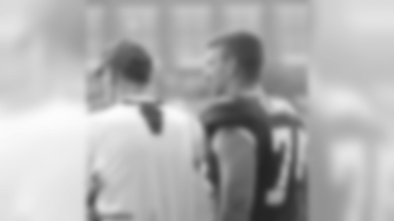 Joe Philbin and Aaron Kampman