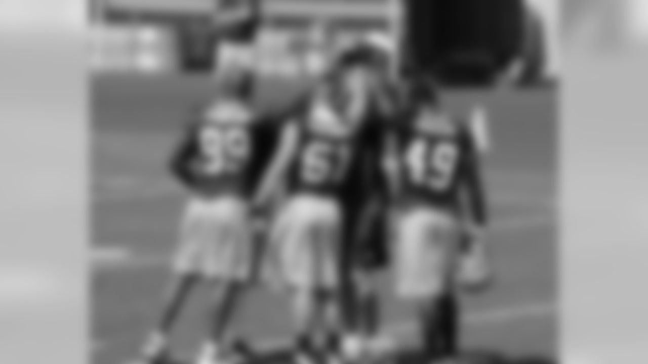 Jeremy Thompson, Brady Poppinga, Cyril Obiozor