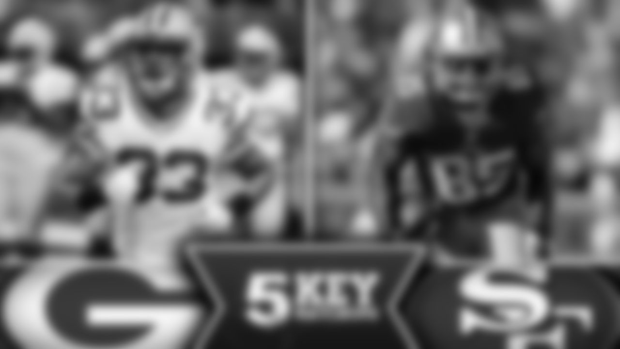 Casey Hayward is out, which means the Packers have to choose from playing a rookie as nickel back, or moving Tramon Williams to nickel and playing Davon House at corner. Hyde might've earned the try at nickel with his sparkling play in the preseason. If that's the case, he could find himself spending his pro debut defending against Vernon Davis.
