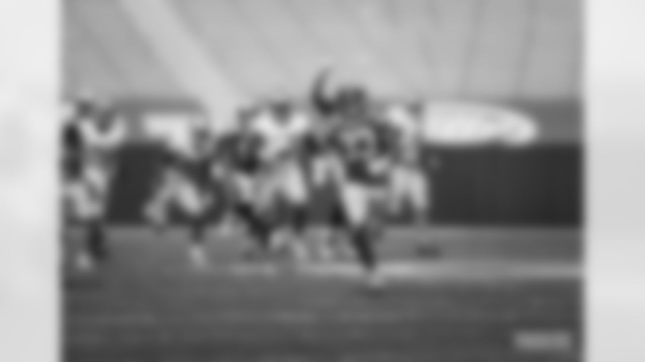Week 2 vs. Detroit: RB Aaron Jones runs up the middle for a 75-yard touchdown