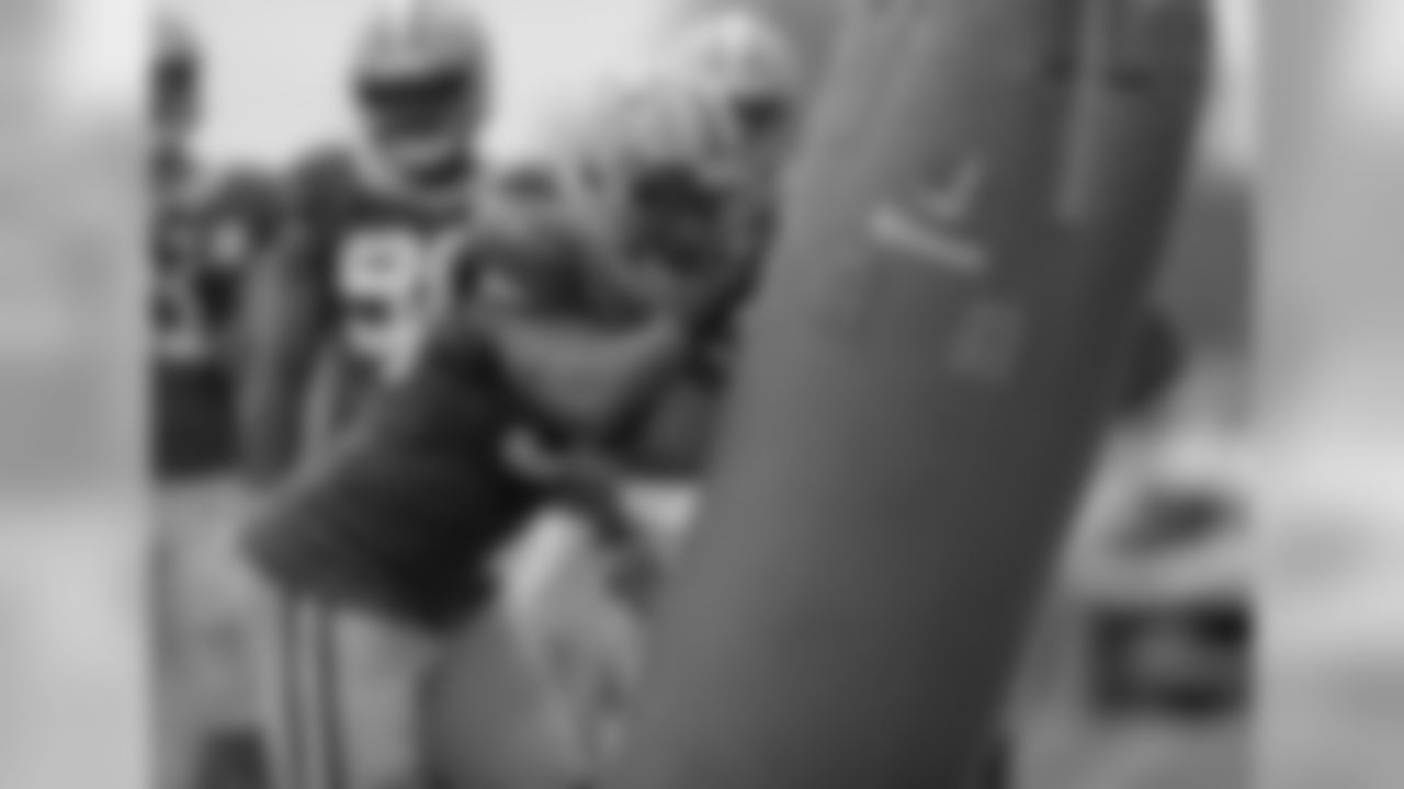 Green Bay Packers during Training Camp at Ray Nitschke Field in Green Bay on Tuesday, August 7, 2018.