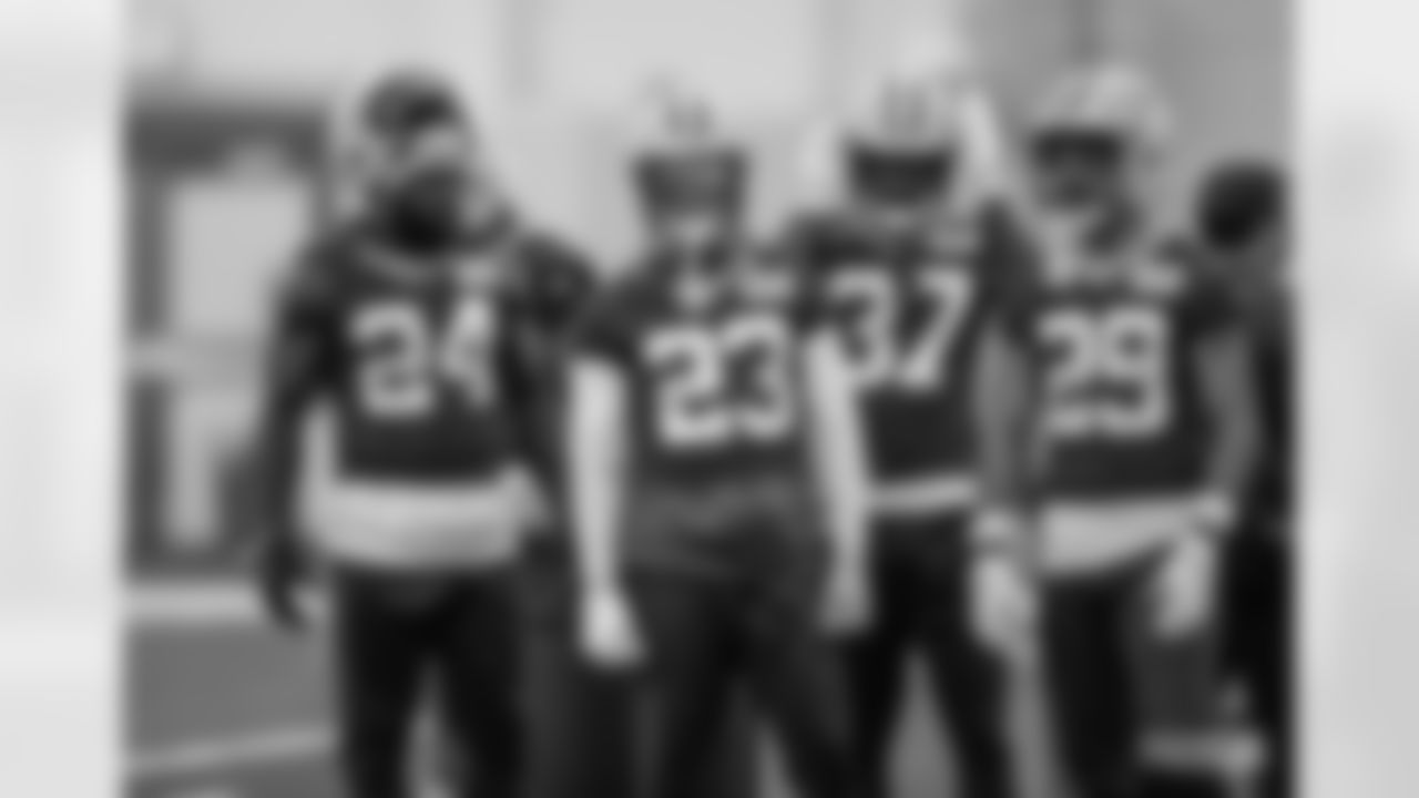 S Raven Greene, CB Jaire Alexander, CB Josh Jackson & CB Ka'dar Hollman
