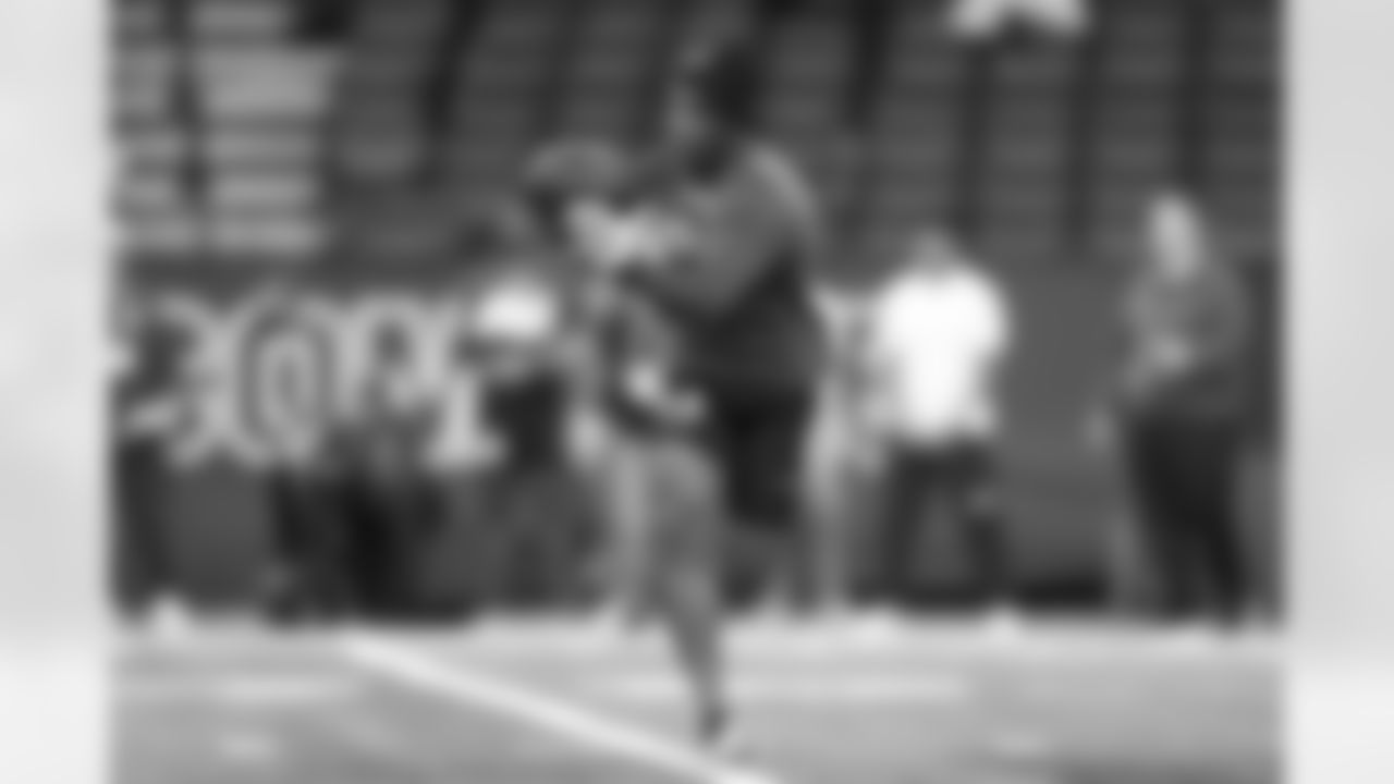 Cincinnati wide receiver Tre Tucker participates in the gauntlet during the 2023 Scouting Combine on Saturday, March 4, 2023 in Indianapolis, Indiana.