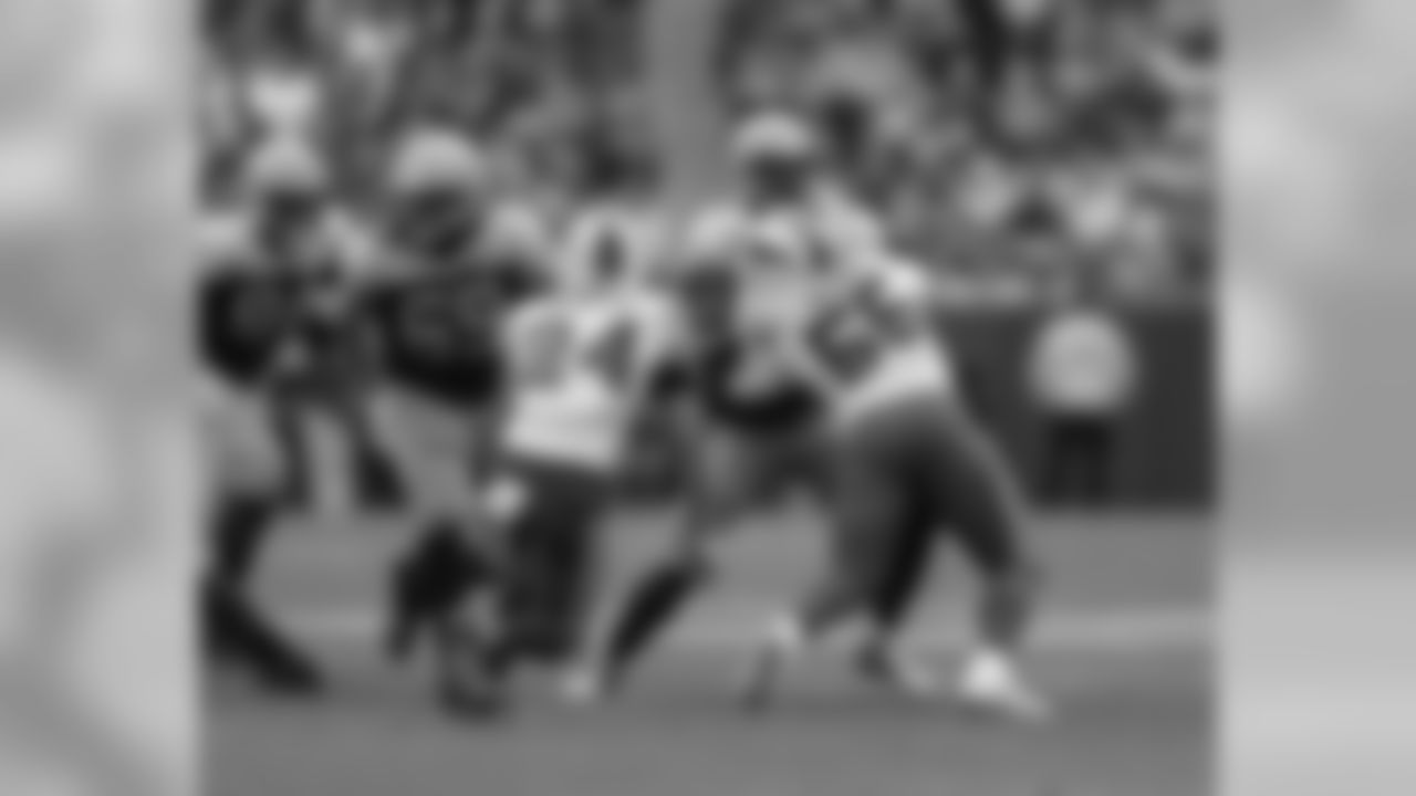 Green Bay Packers against the Buffalo Bills during Sunday's game at Lambeau Field.