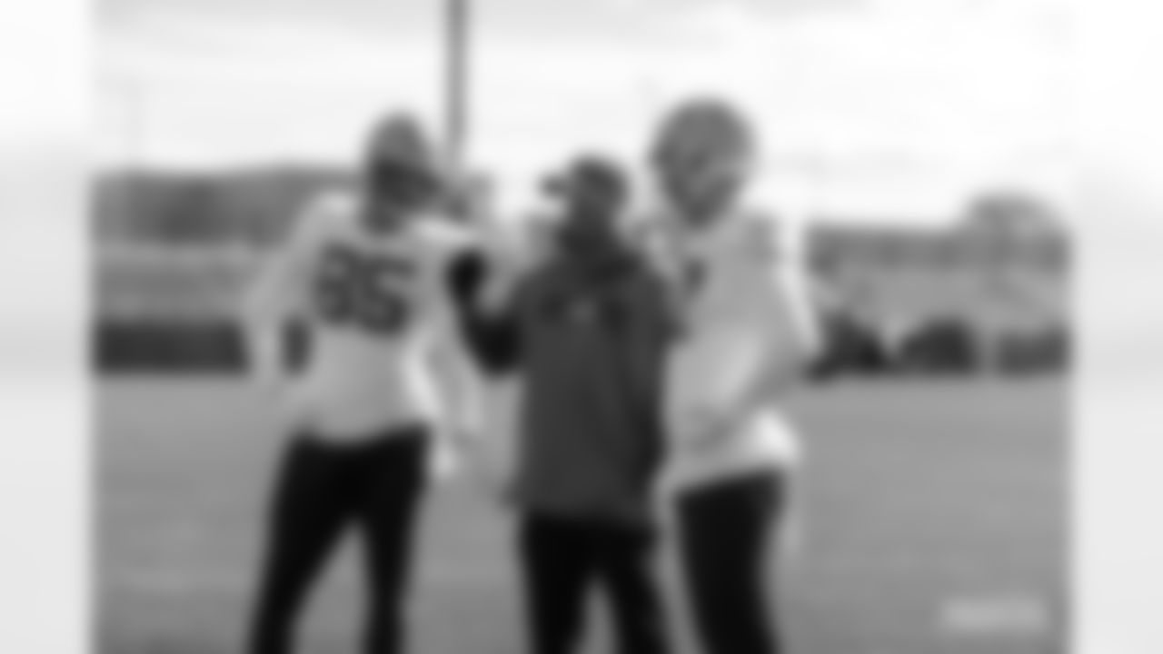 TE Robert Tonyan, TE coach Justin Outten & TE Jace Sternberger